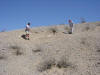 Measuring fault offset on Landers Fault