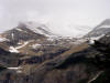 Emerald Glacier and hanging valley in Yoho National Park, British Columbia