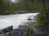 Glacial milk in Yoho River, Yoho National Park
