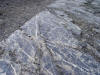 Glacial striations near Athabasca glacier in Banff