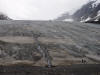 Toe of Athabasca Glacier in Alberta, Canada