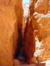 Hoodoos formed by erosion along joints at Bryce Canyon National Park in Utah