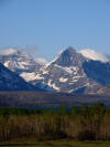Horn and cirque at St. Mary Lake