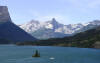 Glacial horn in Glacier National Park