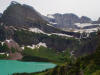 Hanging valley above Grinnell Lake in Glacier National Park