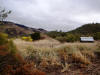 Shutter ridge on San Andreas fault south of Hollister