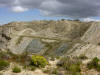 Folds along San Andreas fault in Palmdale