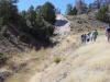 Fairview Peak fault scarp from 1954 earthquake in central Nevada (Mag 7.1-7.3)