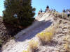 Fairview Peak fault scarp from 1954 earthquake in central Nevada (Mag 7.1-7.3)