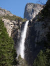 Bridalveil Fall from the parking lot