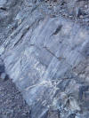 Fault slickensides in Del Puerto Canyon