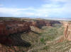 Nonconformity at Red Canyon in Colorado National Monument. Rocks beneath the red cliff are metamorphic.