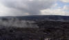 Summit of Kilauea from edge of Halemaumau