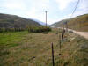 Linear valley and depressions along San Andreas near Gorman and I-5