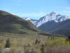 Fault scarp at southern end of Antelope Valley, eastern Sierra Nevada
