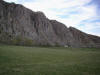 "Bearclaw" scarp at Meadowcliff in Antelope Valley, CA