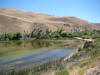 Sag pond on San Andreas fault near Gorman CA
