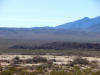 Right laterally offset cinder cone in southern Death Valley