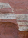 Small normal fault in Navajo Sandstone at Zion National Park