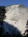 Happy Isles Rock Fall from the Nature Center