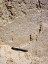 Detail of scarp from the Landers earthquake of 1992