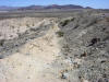 Vertical scarp formed during the 1992 Landers earthquake, after eleven years of desert erosion